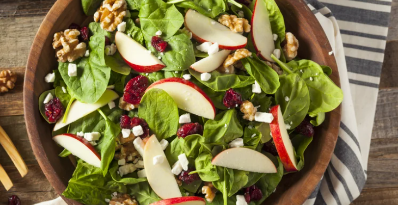 Fresh salad served at Crawford Hills